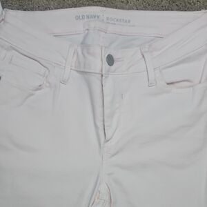 Old Navy Pale Pink Skinny Jeans